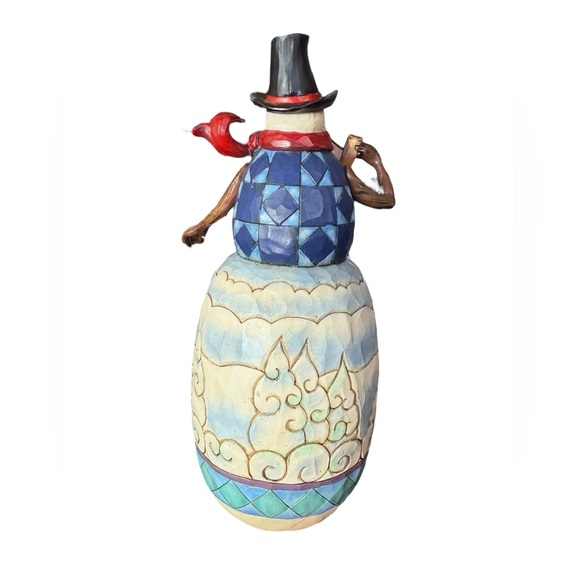 Jim Shore Heartwood Creek Snowman “Home For The Holidays” 2010 Figurine – 11” - Picture 6 of 6